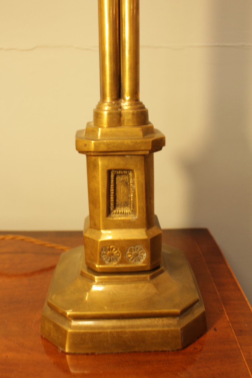 A Brass Table Lamp  View II