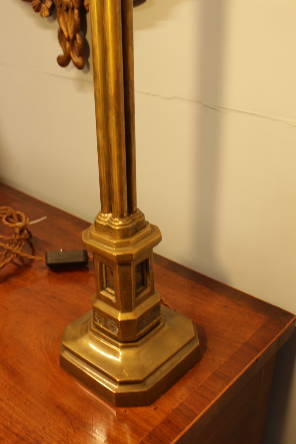 A Brass Table Lamp  View III