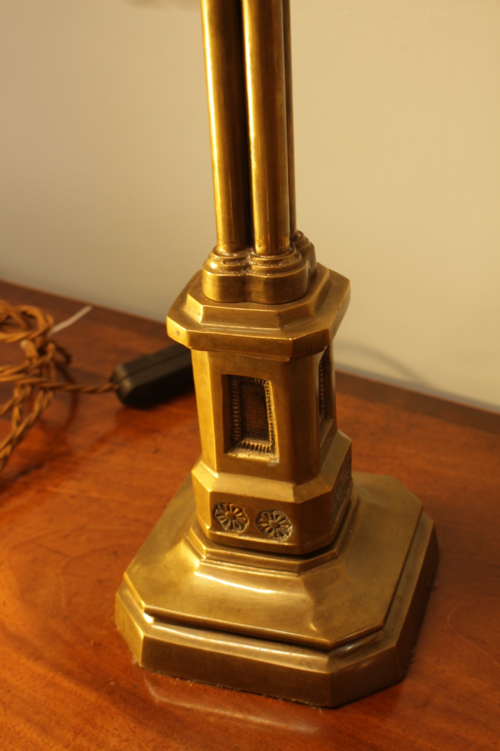 A Brass Table Lamp  View VI