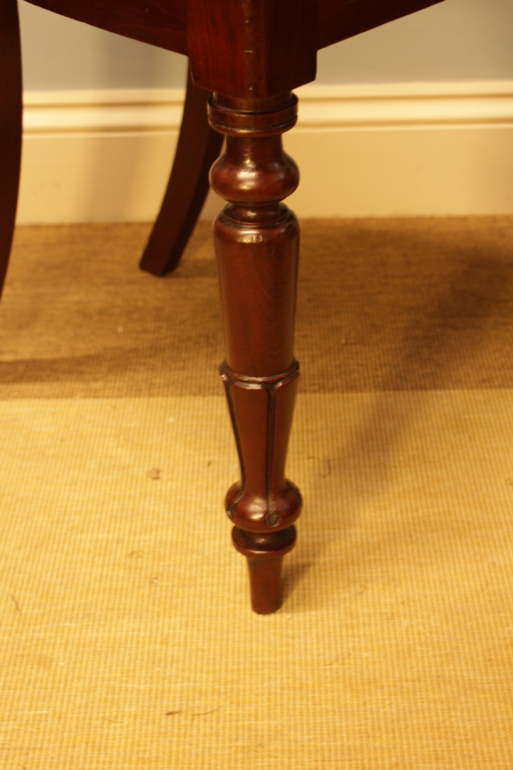 A 19th Century Mahogany Hall Chair  View VII
