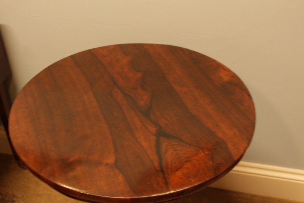 A Regency Rosewood Occasional Table  View V