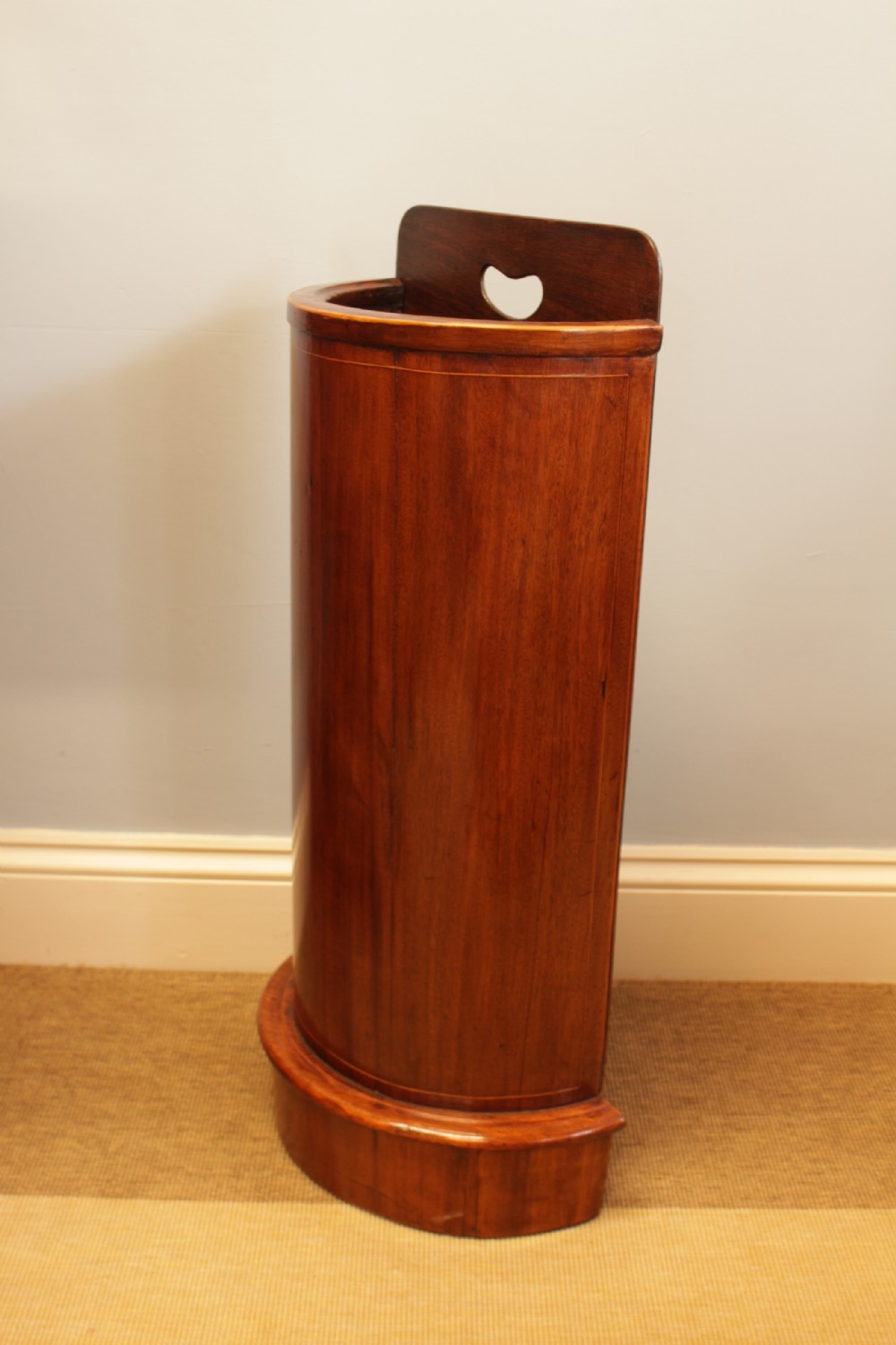 An Edwardian Mahogany Stick Stand  View II