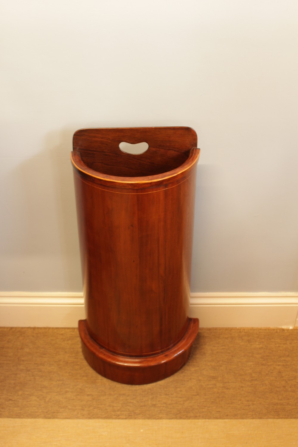 An Edwardian Mahogany Stick Stand  View IV