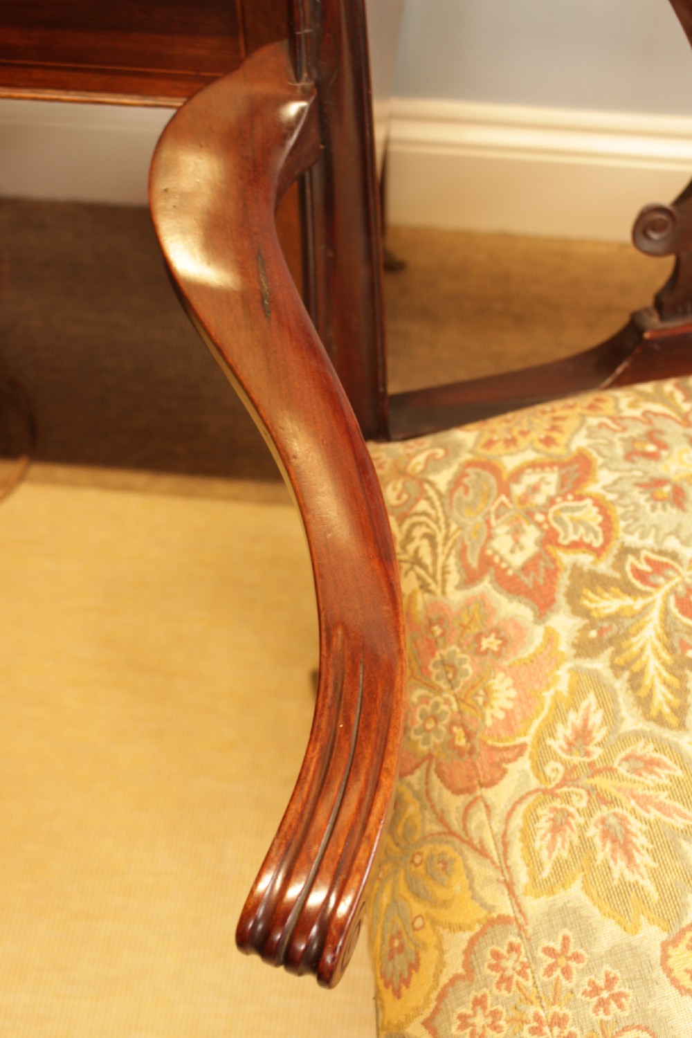 A Quality 19th Century Mahogany Sofa  View IV