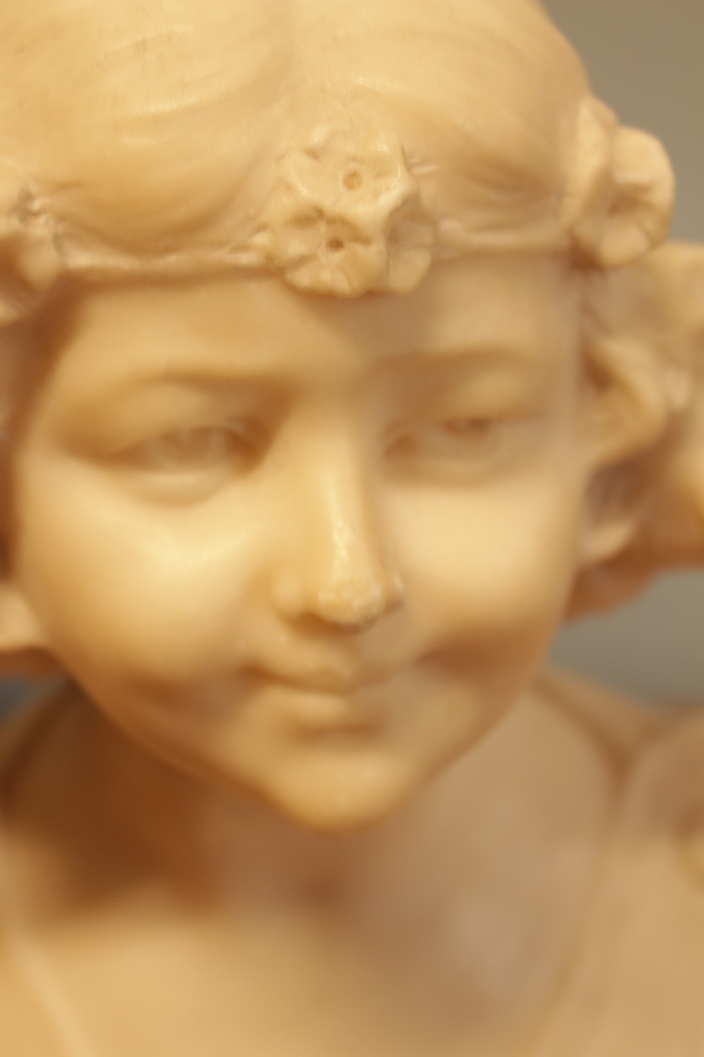 A French Arts & Crafts Bust Of a Young Lady  View X