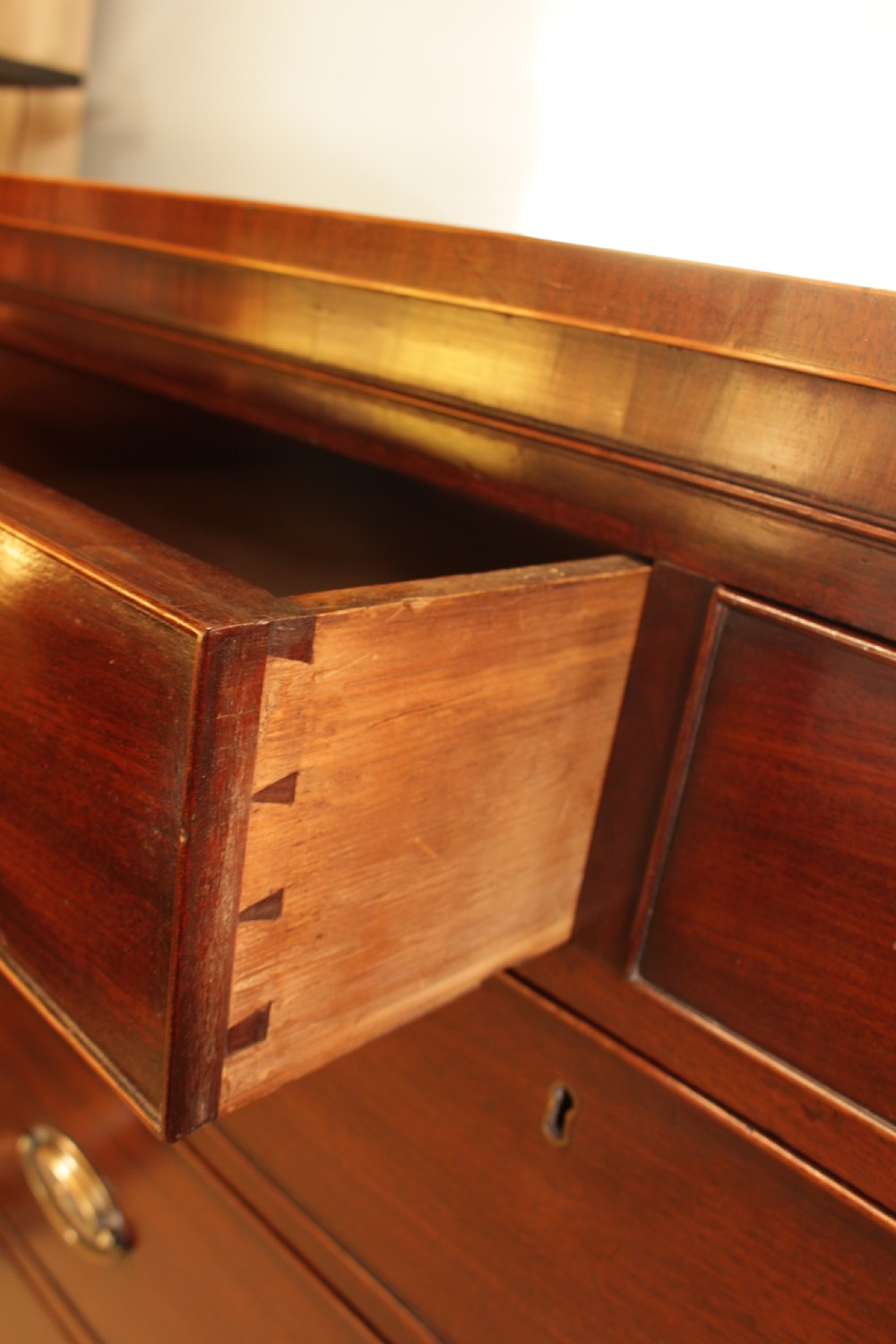 A Georgian Mahogany Chest of Drawers  View VI