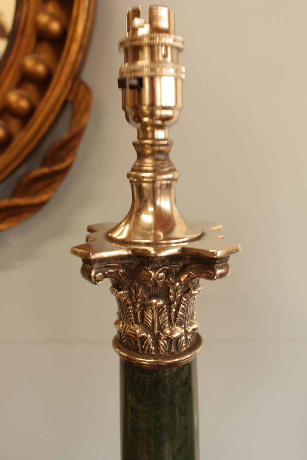 A Corinthian Column Table Lamps View II