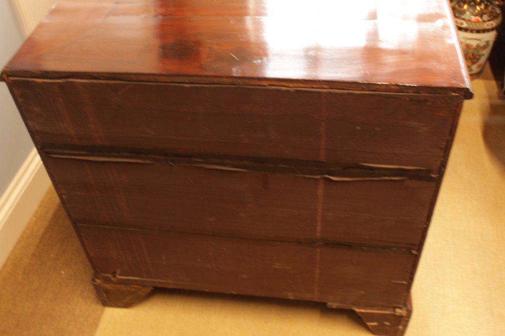 A Georgian Mahogany Chest Of Drawers  View III