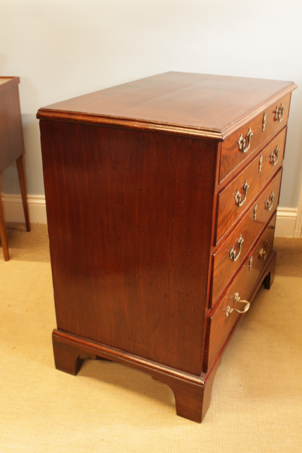 A Georgian Mahogany Chest Of Drawers  View IV