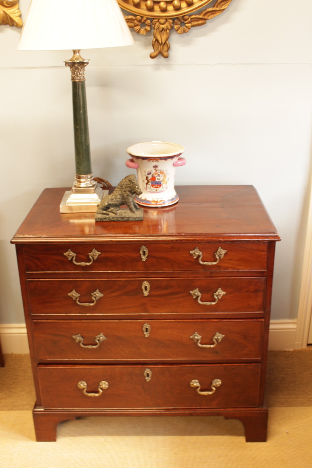 A Georgian Mahogany Chest Of Drawers  View VI