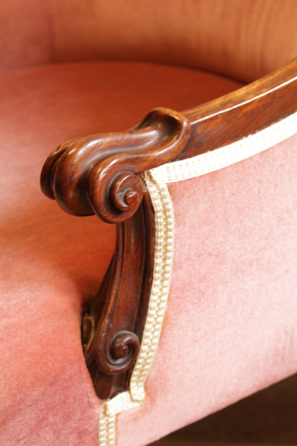 A Victorian Mahogany Arm Chair  View III