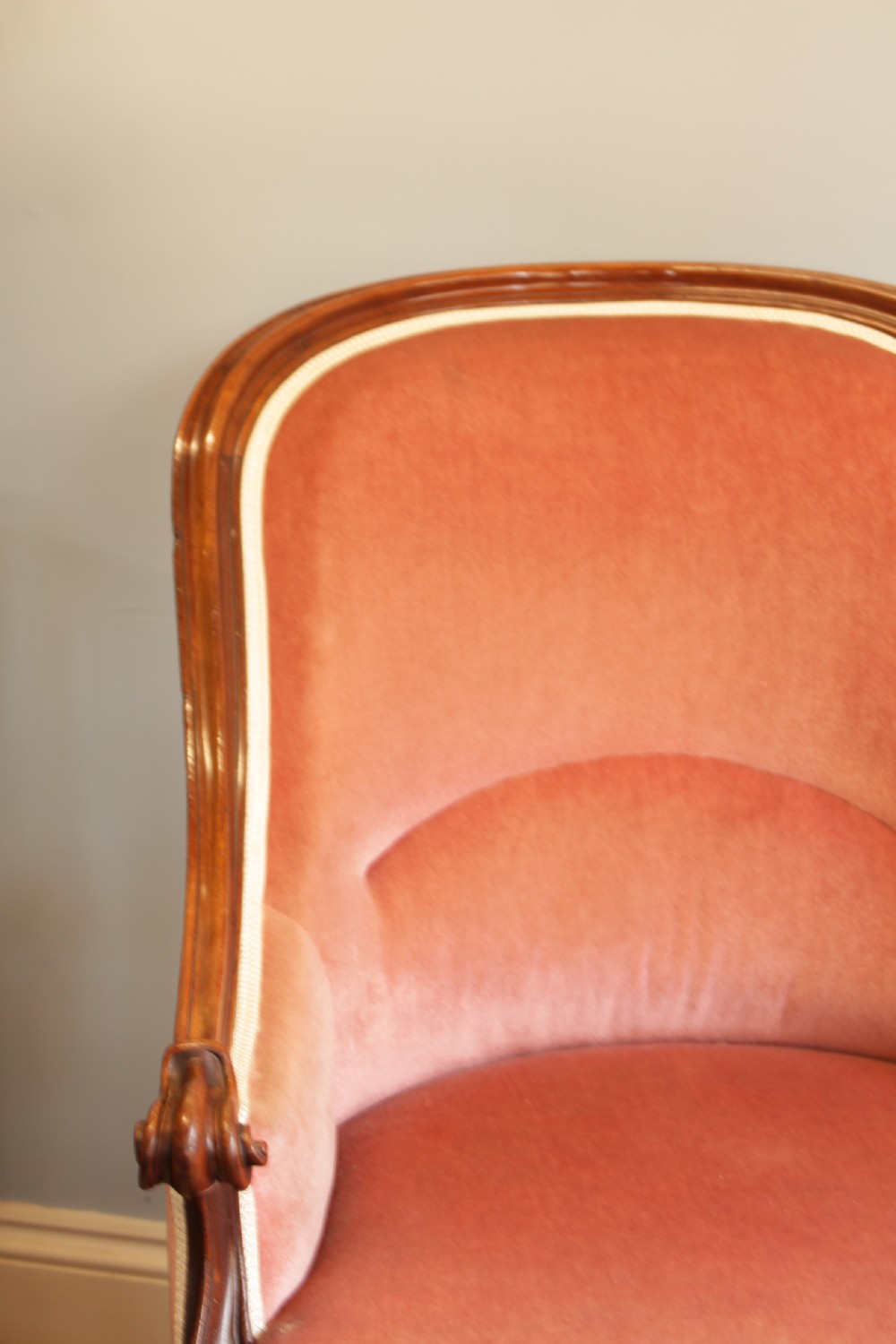 A Victorian Mahogany Arm Chair  View VI