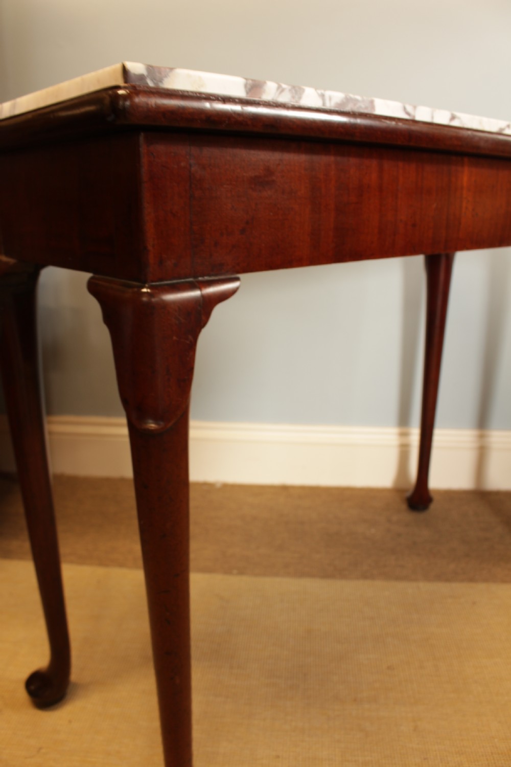 A Georgian Mahogany Console Table  View V