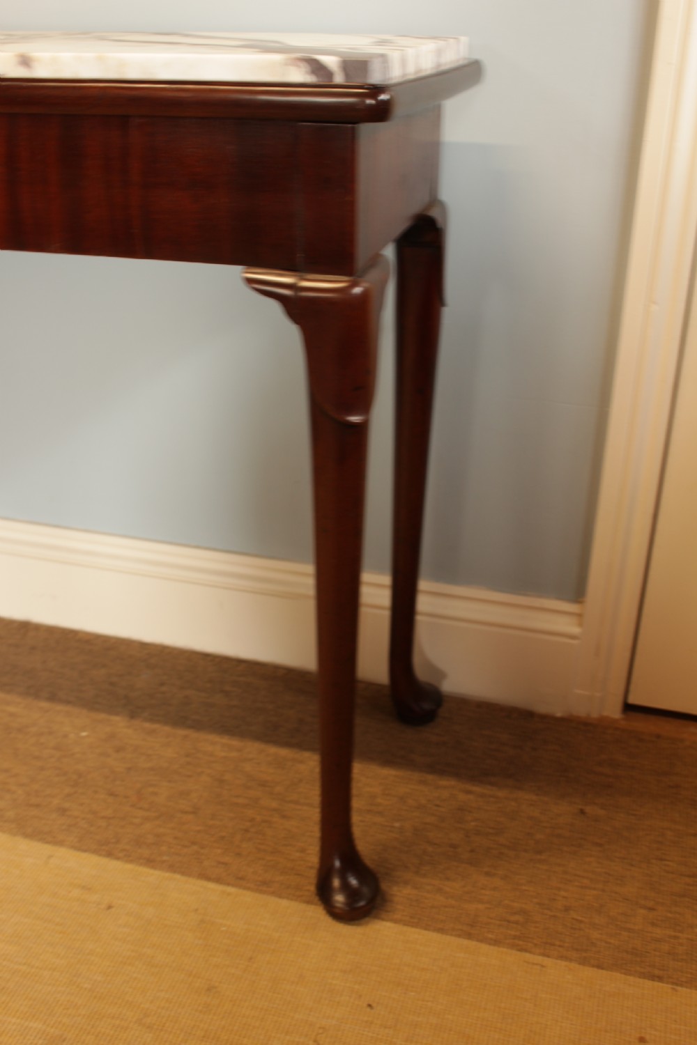 A Georgian Mahogany Console Table  View VI