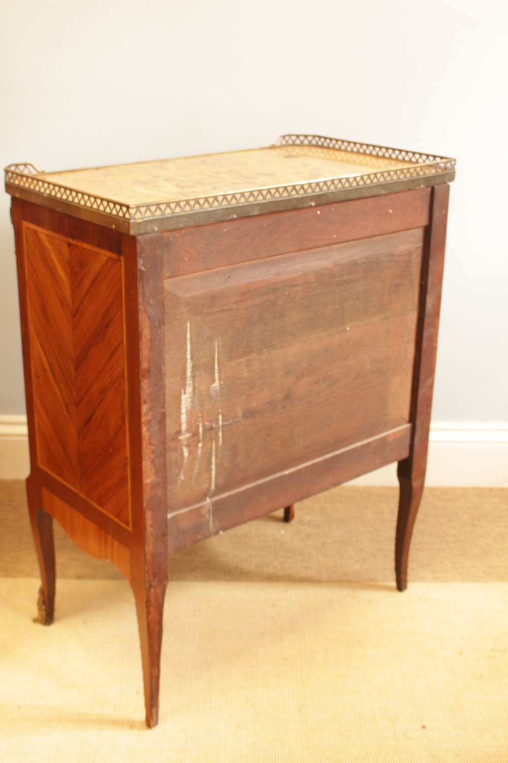 A French Walnut Marble Top Cabinet View VII