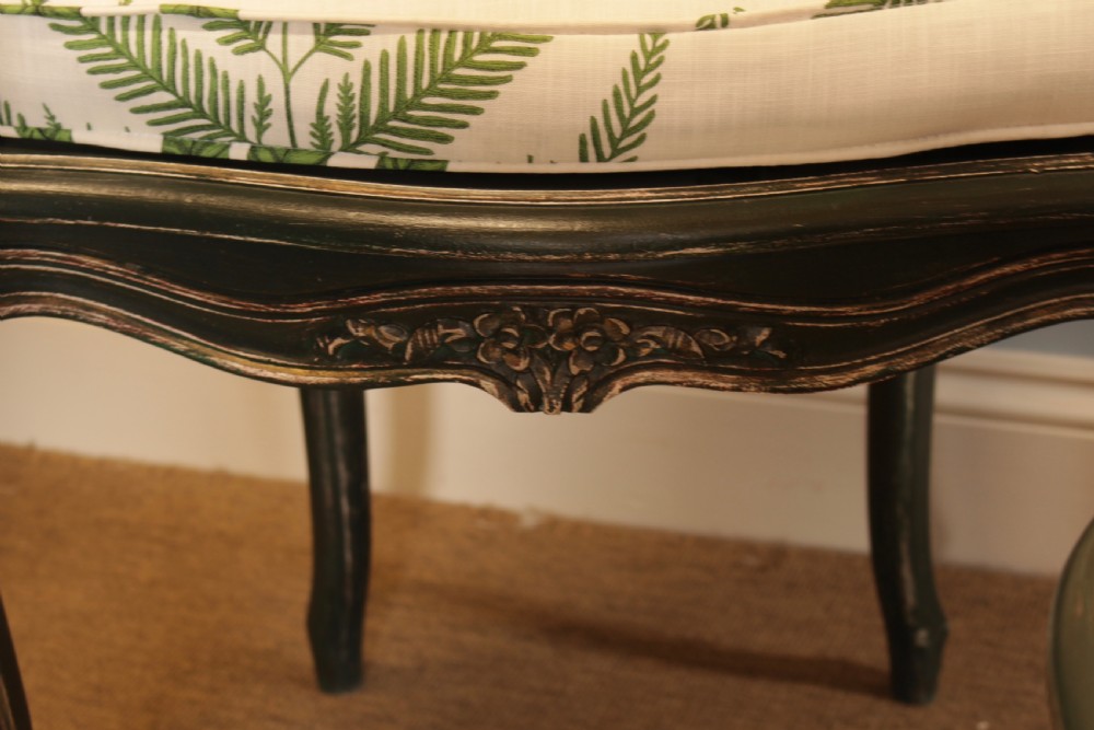 A Pair Of 1920's French Caned Chairs  View III