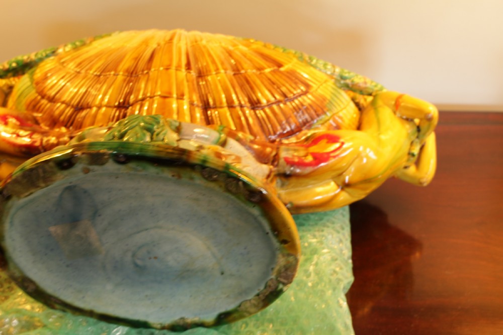A Large Minton Majolica Table Centre Piece  View VIII
