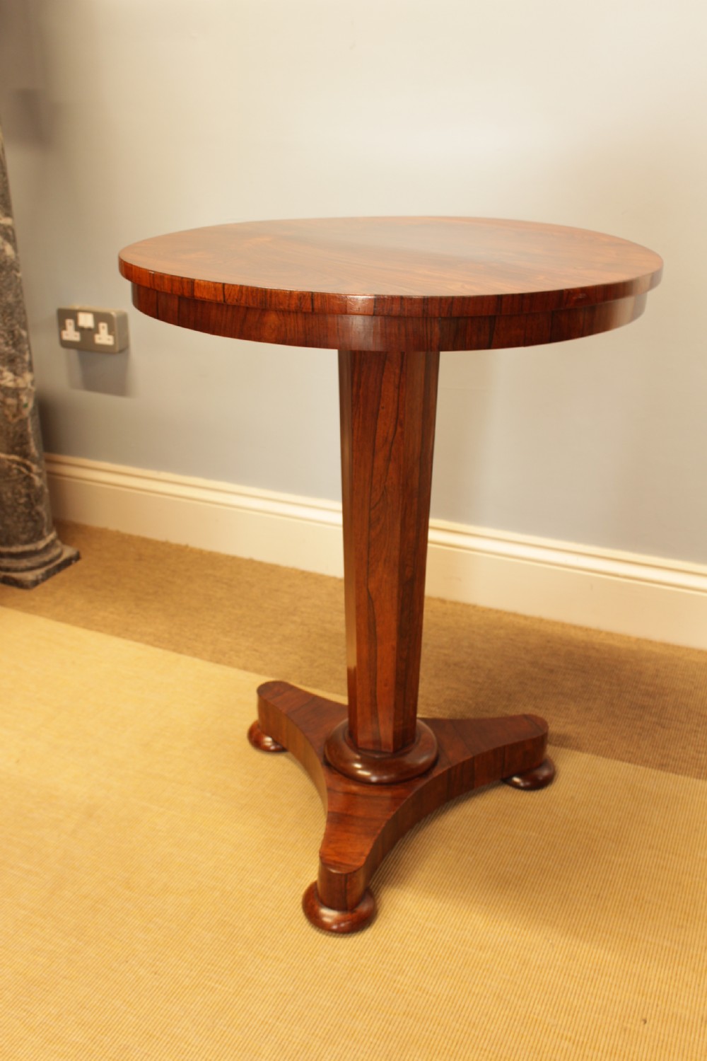 A Fine 19th Century  Rosewood Occasional Table 