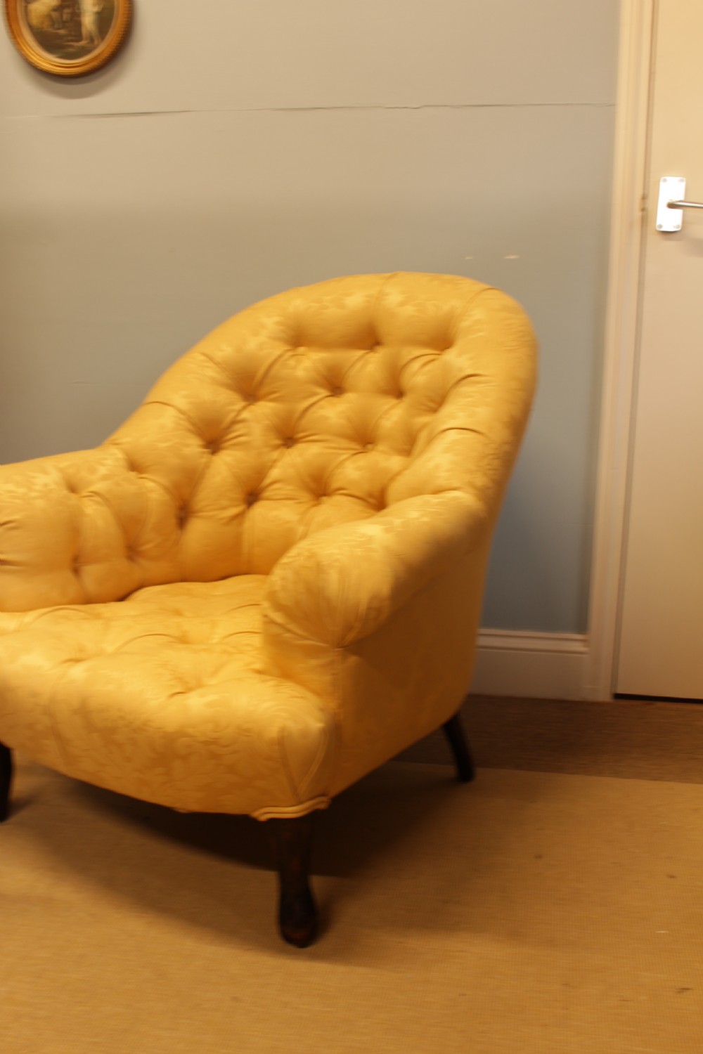 A French Button Armchair C.1880  View II