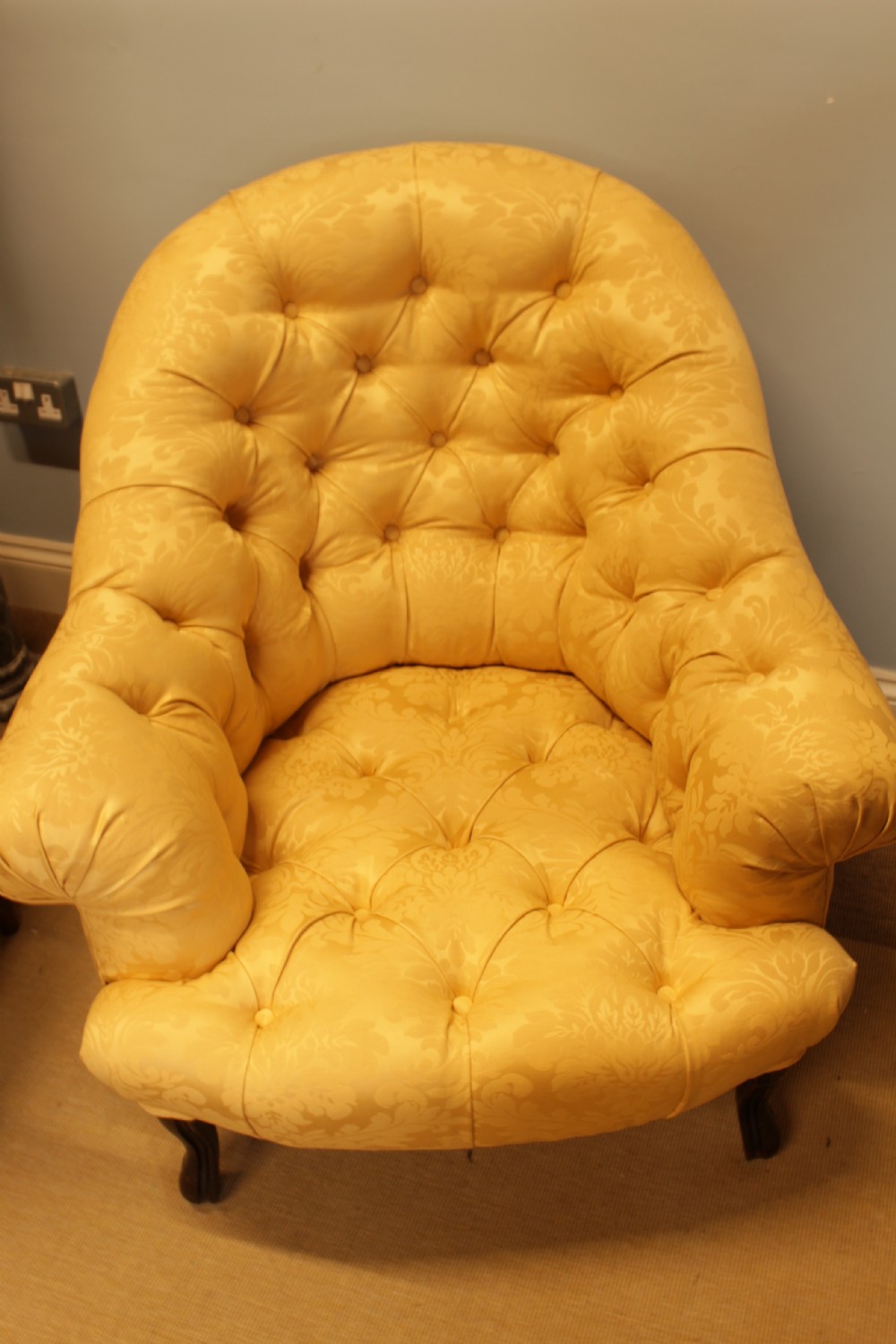 A French Button Armchair C.1880  View III