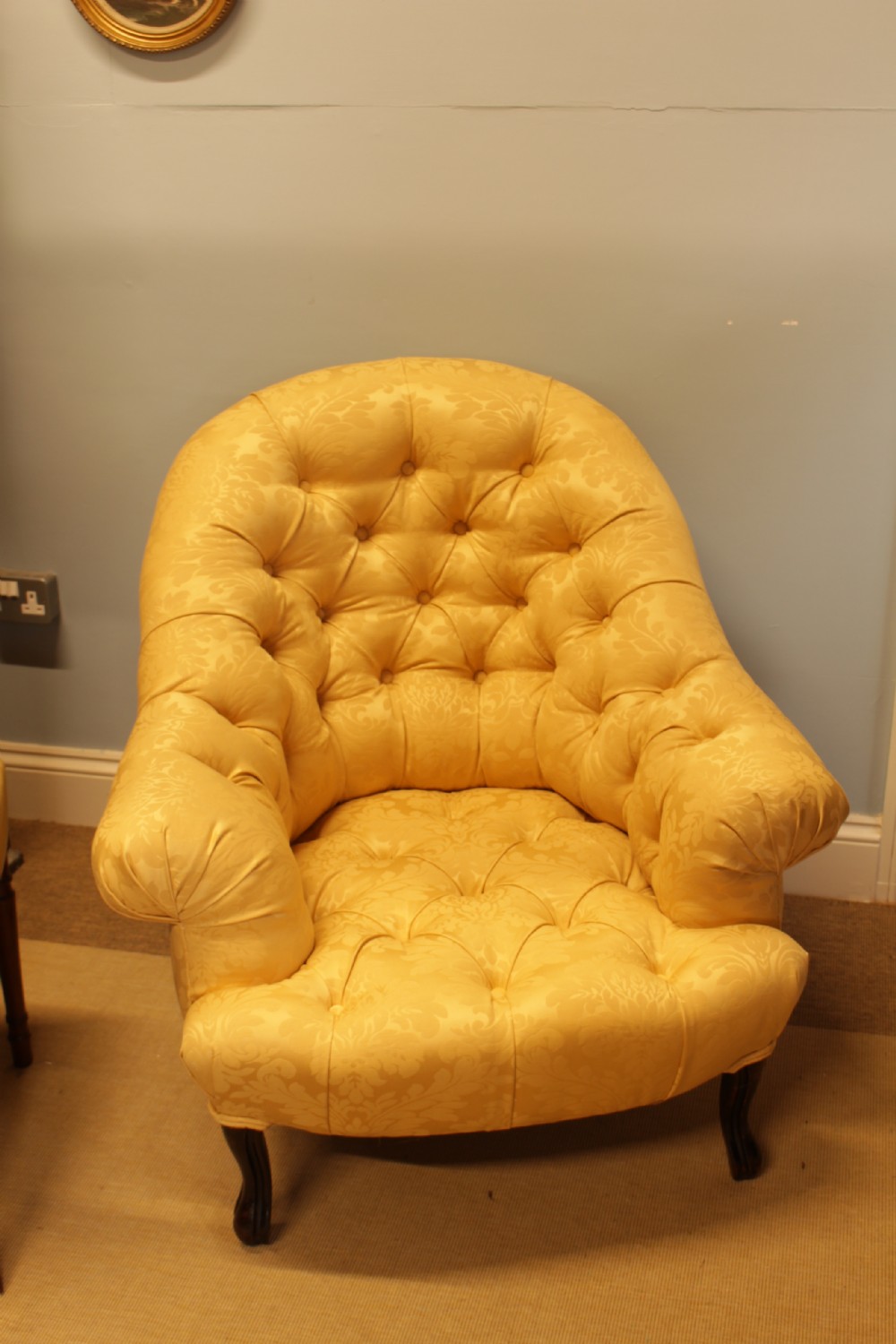 A French Button Armchair C.1880  View IV