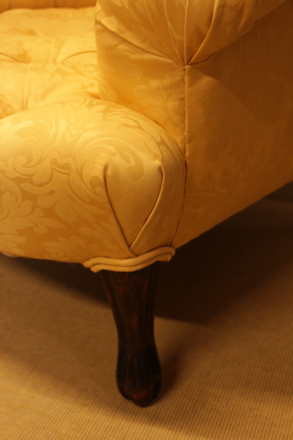 A French Button Armchair C.1880  View V