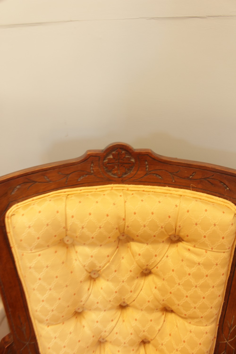 Victoria Walnut Open Armchair   View V
