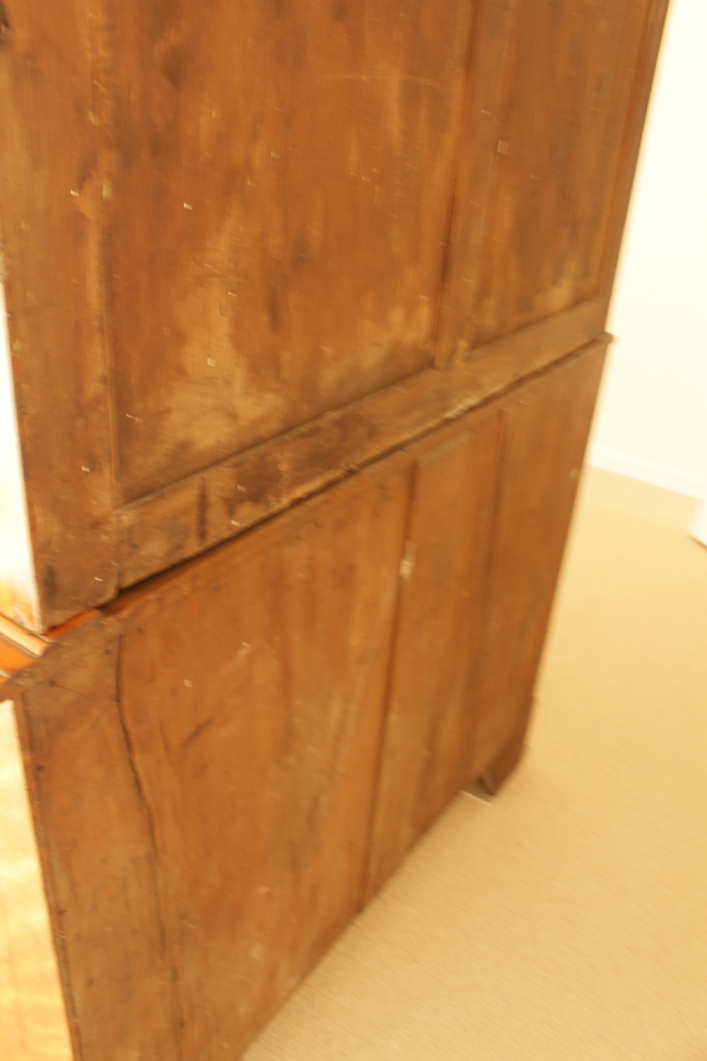 19th Century Mahogany Linen Press  View XXIII