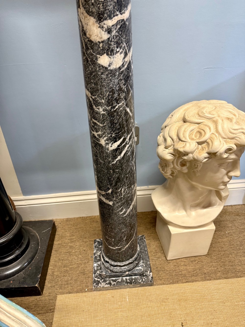 Exquisite 19th-Century Marble Bust by Rob Physick (1868)
 View VIII