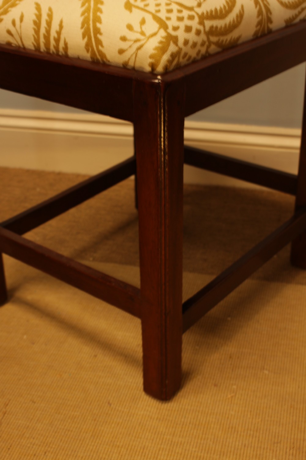 A 19th Century Mahogany Stool View V