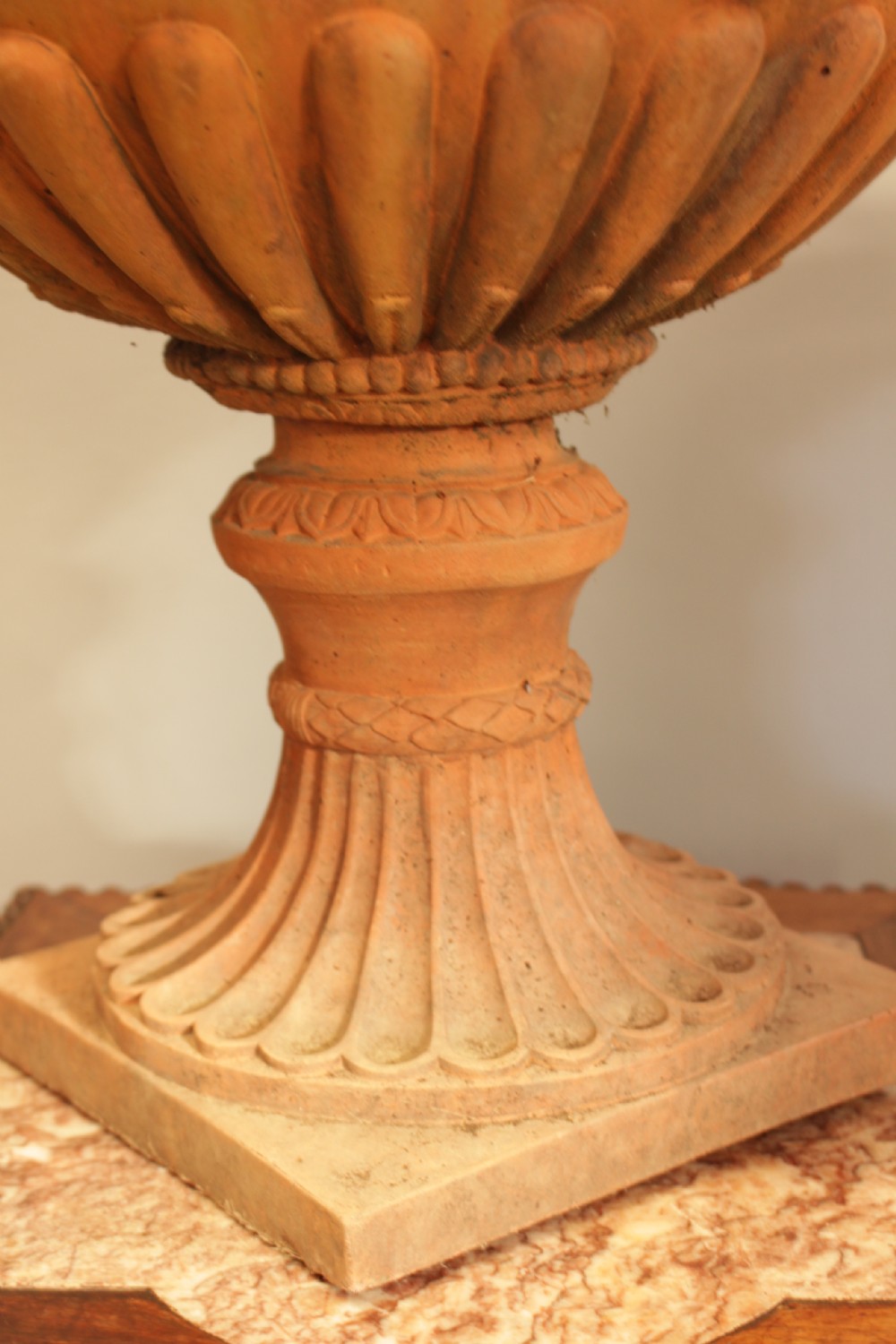 A Terracotta Urn  In The Adams Style   View VI