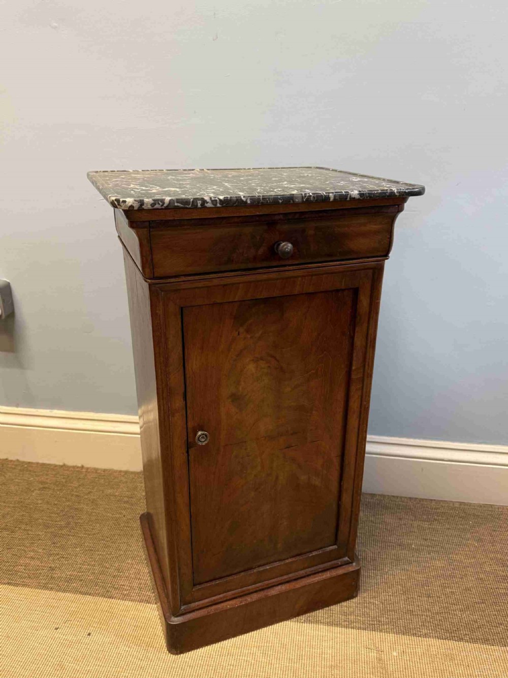 A 19th C. French Walnut Bedside Cabinet