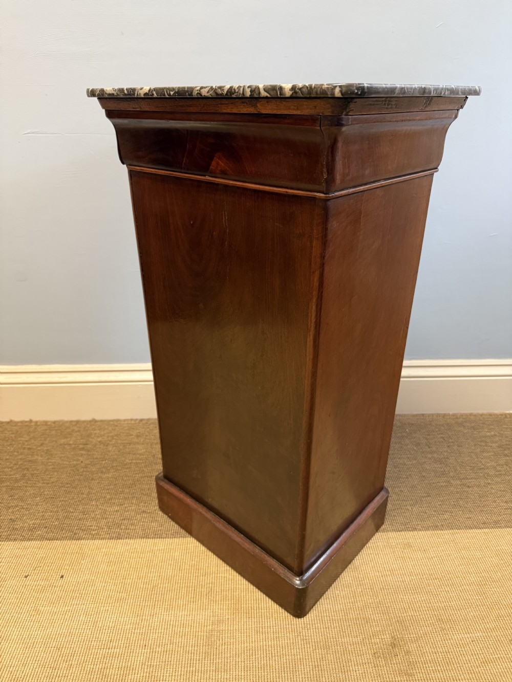 A 19th C. French Walnut Bedside Cabinet View V