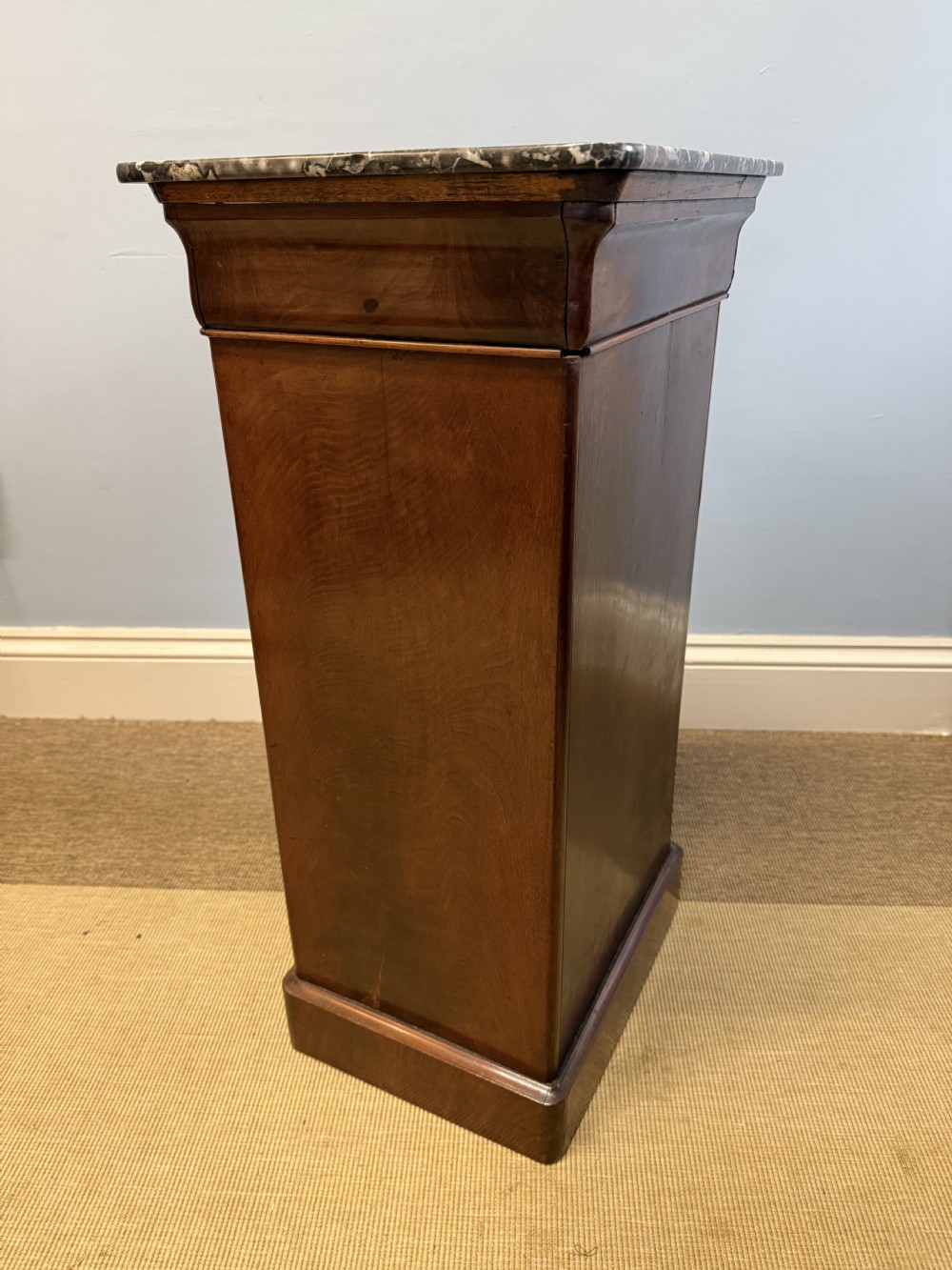 A 19th C. French Walnut Bedside Cabinet View VI