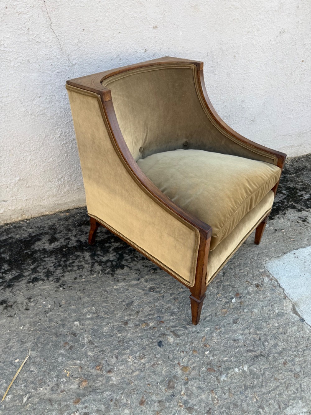 Edwardian Mahogany Armchair View II