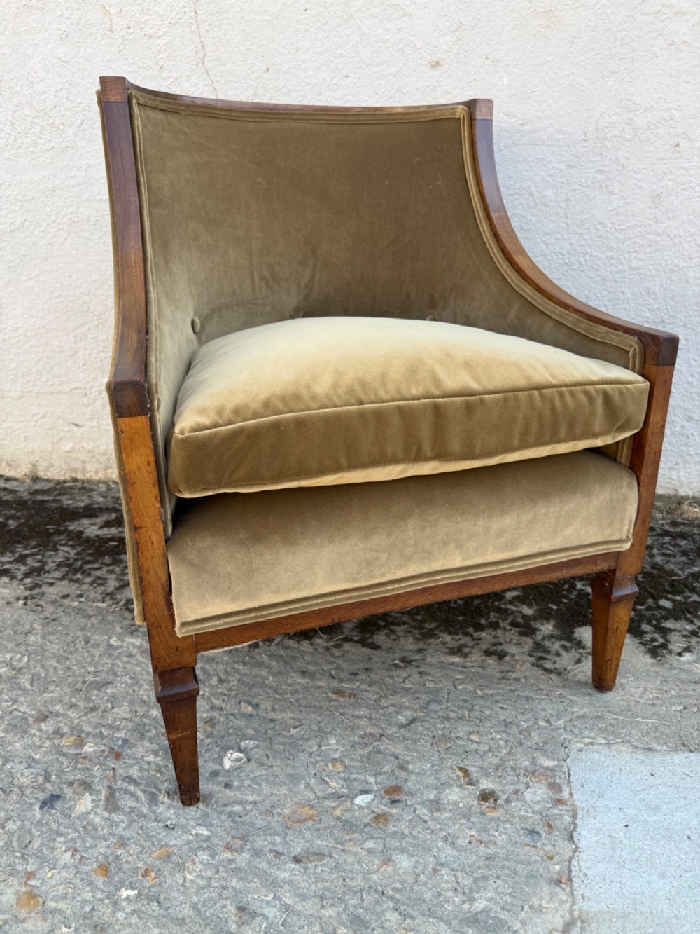 Edwardian Mahogany Armchair View IV