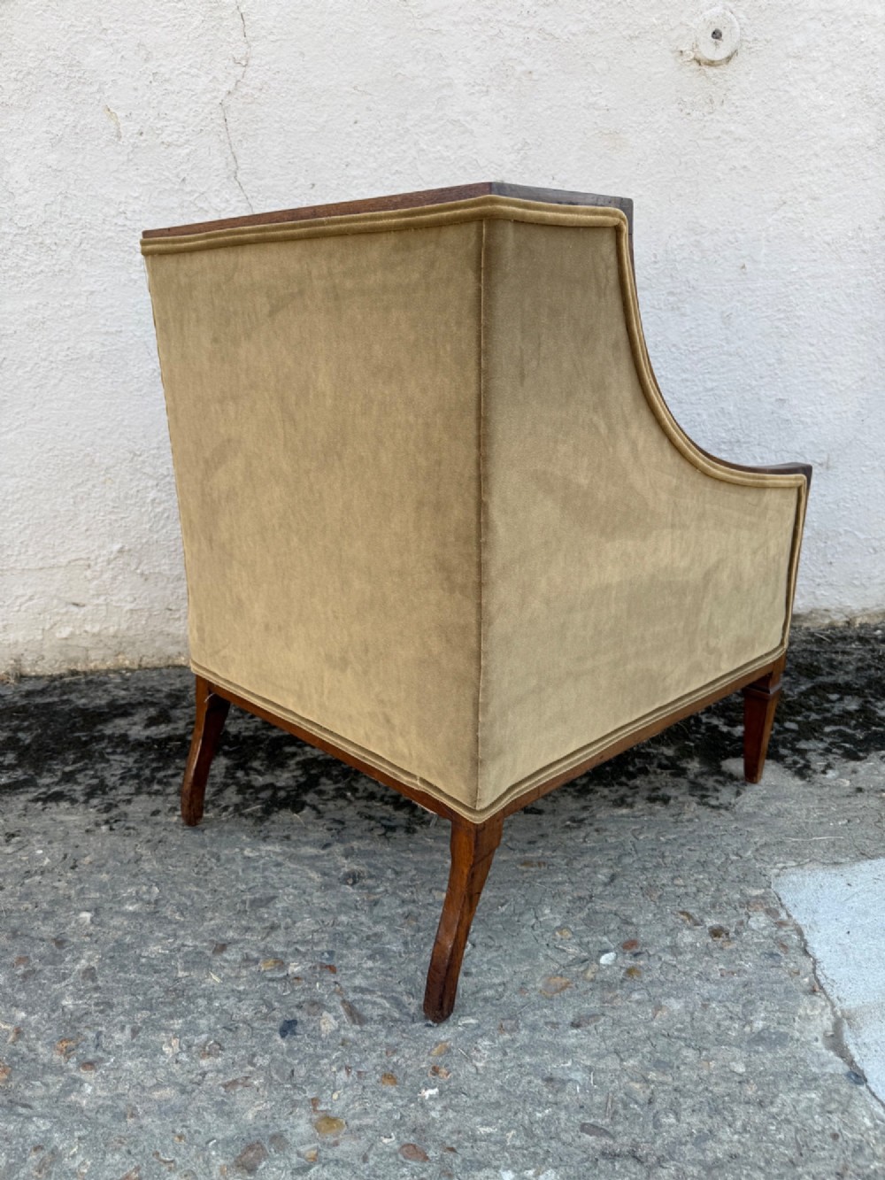 Edwardian Mahogany Armchair View V