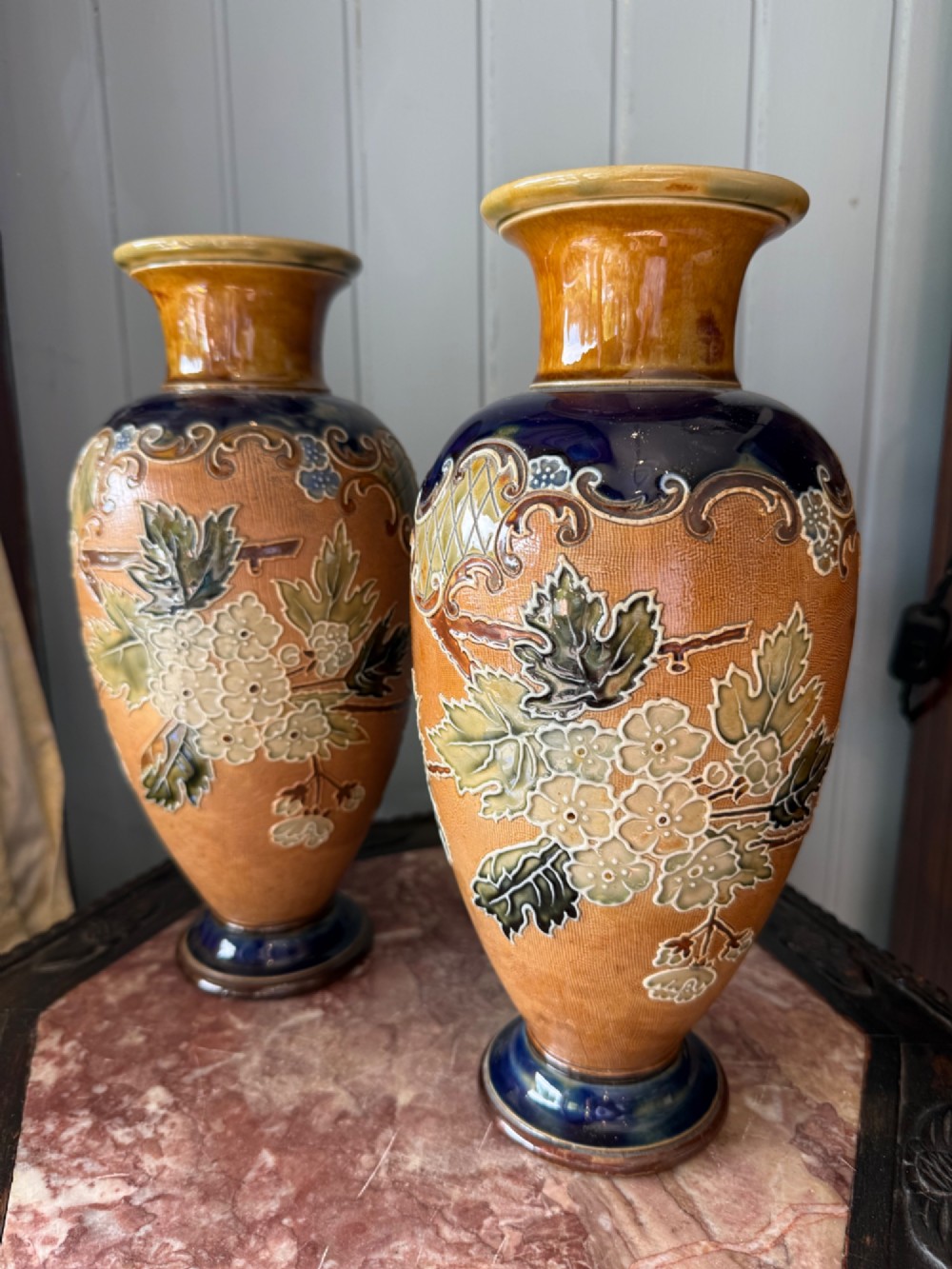 A Pair Royal Doulton Vases