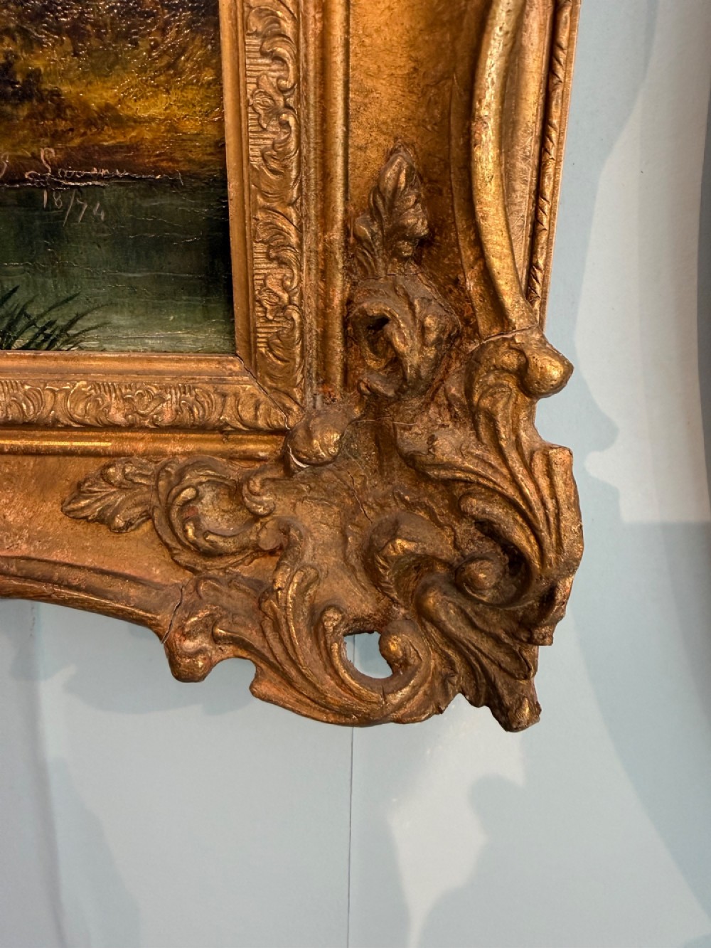 A 19th Century Oil on Board View IV