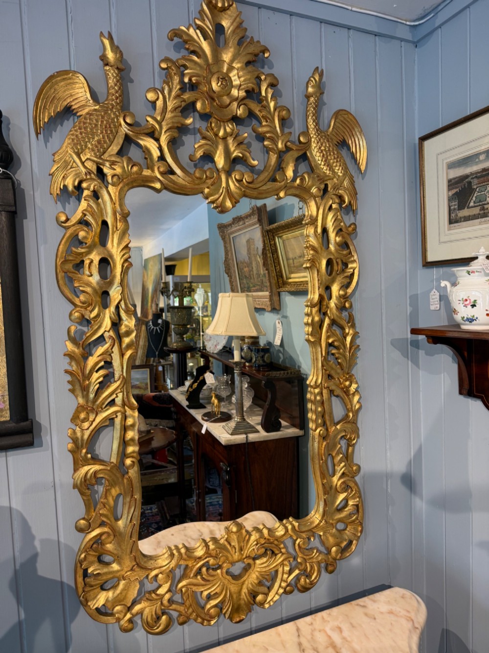 A Pair Of Giltwood Mirror's View II