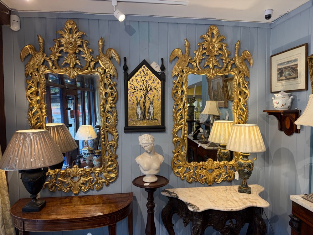 A Pair Of Giltwood Mirror's View VI