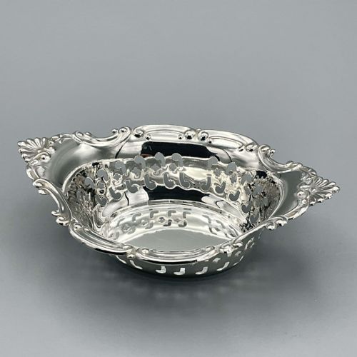 Antique Gorham Sterling Silver Pierced Dish