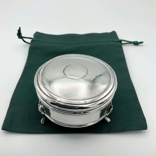 1926 Sterling Silver Jewellery or Rings Box
