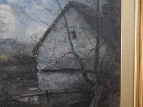 JOSHUA ANDERSON HAGUE OIL PAINTING - ADDITIONAL PHOTO 3