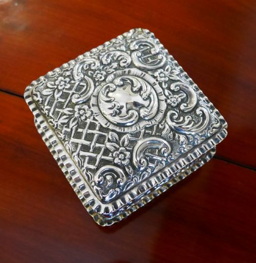 Silver Trinket Box