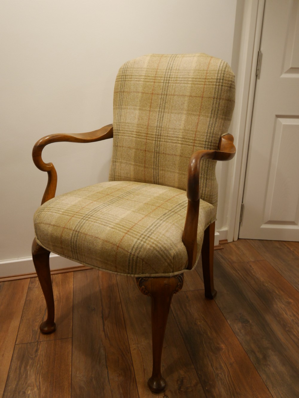 Walnut Desk Chair View II