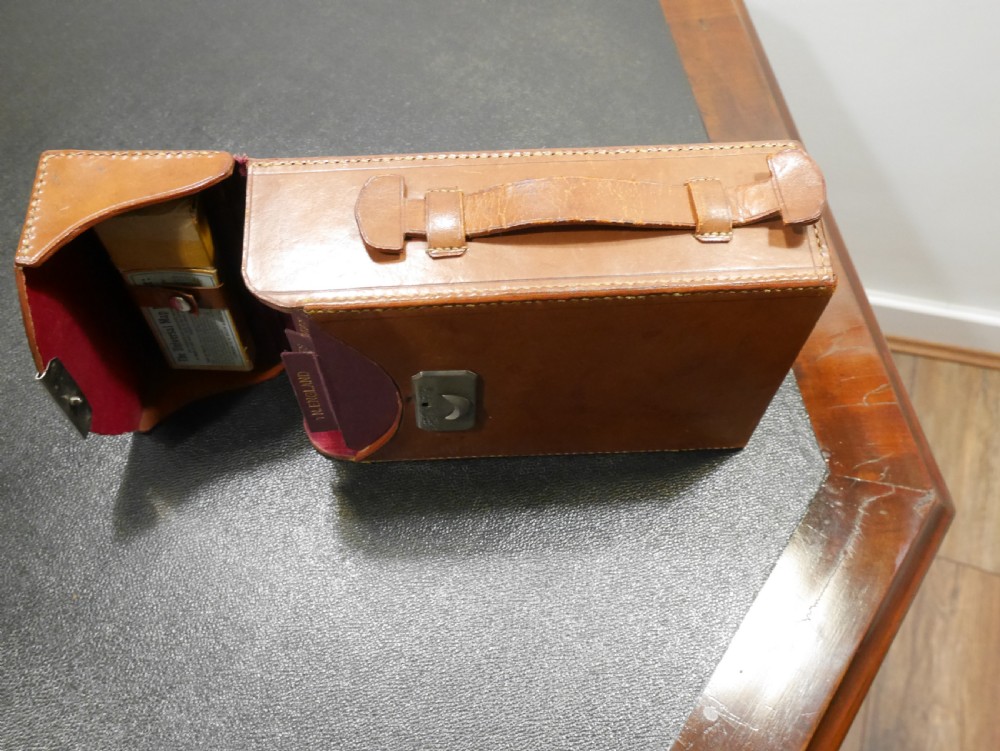 G W Bacon Leather Cased Set of Motoring Maps View IV