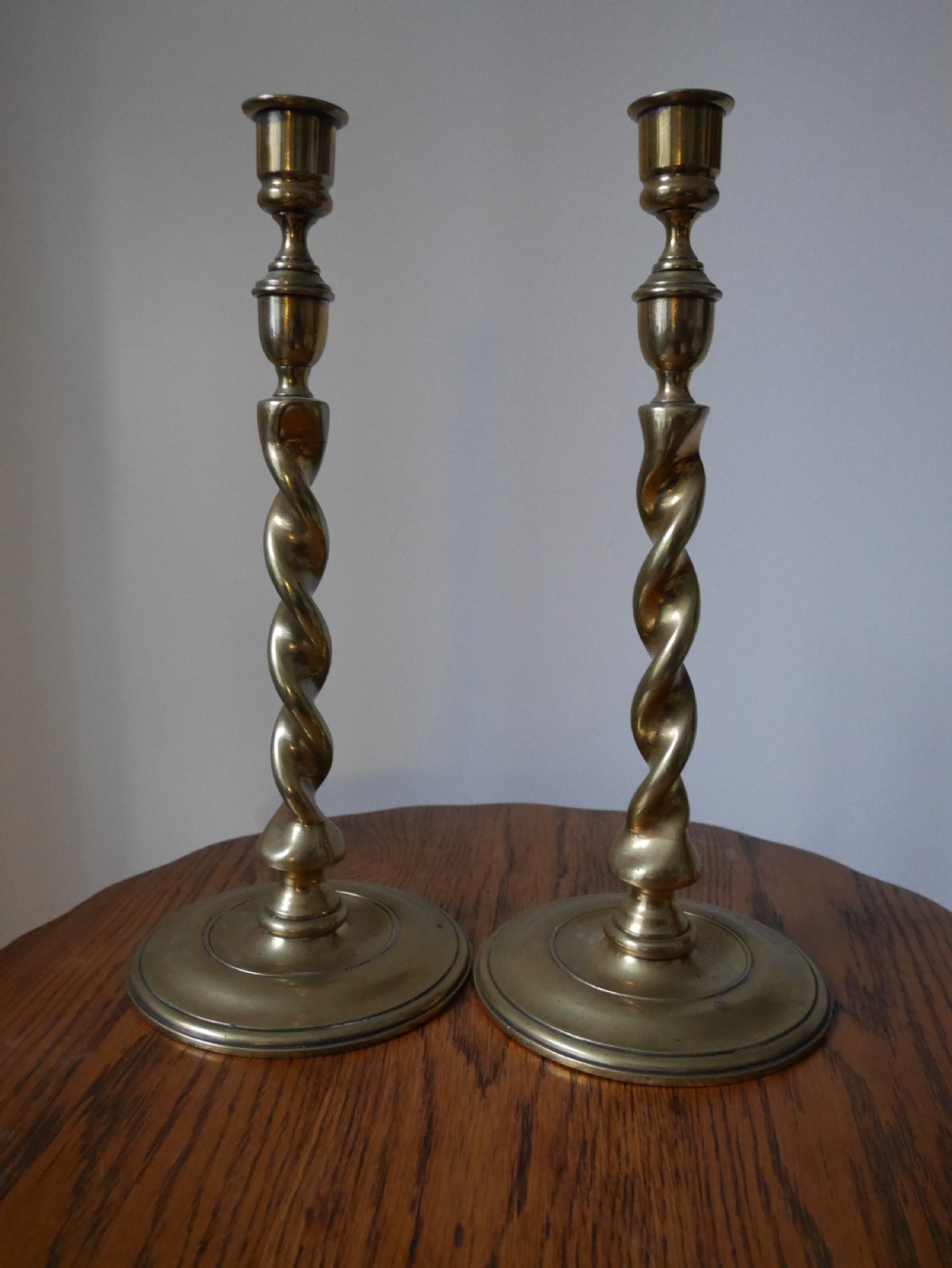 Pair of Georgian Candlesticks