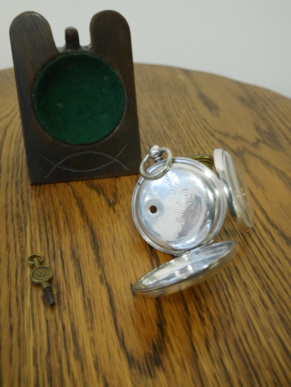Nineteenth Century Silver Pocket Watch View III