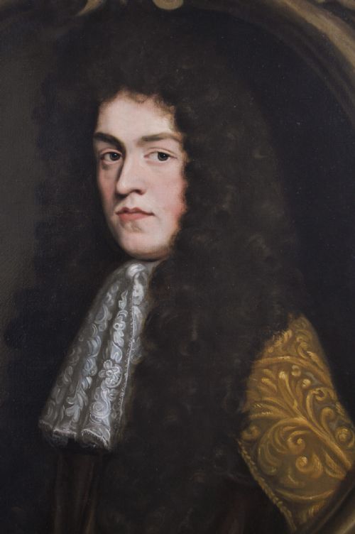 PORTRAIT OIL PAINTING OF A GENTLEMAN 17TH CENTURY CIRCLE OF WILLEM WISSING - ADDITIONAL PHOTO 2